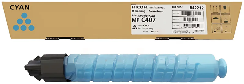 Ricoh 842212 Toner cyan, 8.000 Seiten/5%