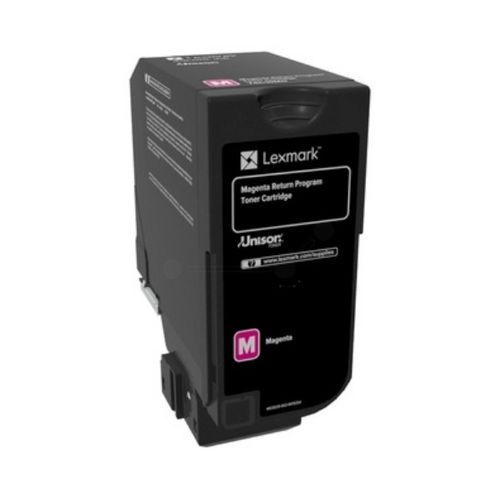 Lexmark 74C2SM0 Toner-Kit magenta return program, 7.000 Seiten ISO/IEC 19798