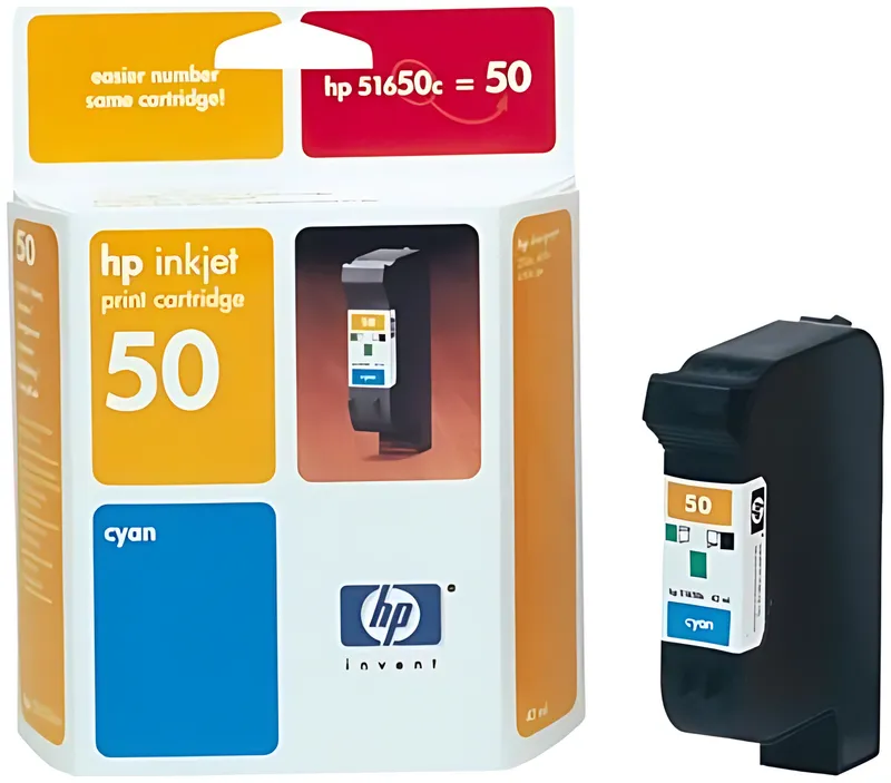 HP 51650CE/50 Druckkopfpatrone cyan 42ml