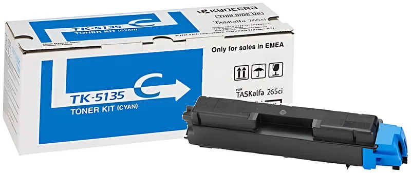Kyocera 1T02PACNL0/TK-5135C Toner-Kit cyan, 5.000 Seiten/5%