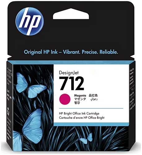 HP 3ED68A/712 Tintenpatrone magenta 29ml