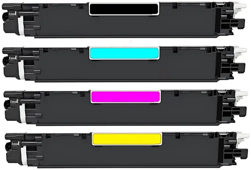 Kompatibel PRTHPCE310AGMCVP Toner MultiPack Bk,C,M,Y 1200pg + 3x1000pg VE=4 (ersetzt HP 126A/CE310A 126A/CE311A 126A/CE312A 126A/CE313A)
