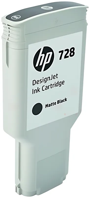 HP 728 / 3WX25A Tintenpatrone schwarz matt