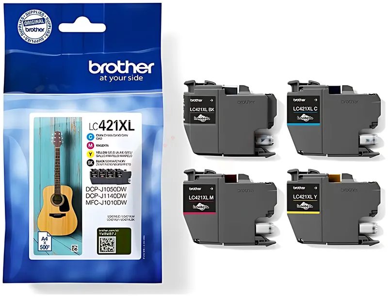 Brother LC-421XLVAL Tintenpatrone MultiPack