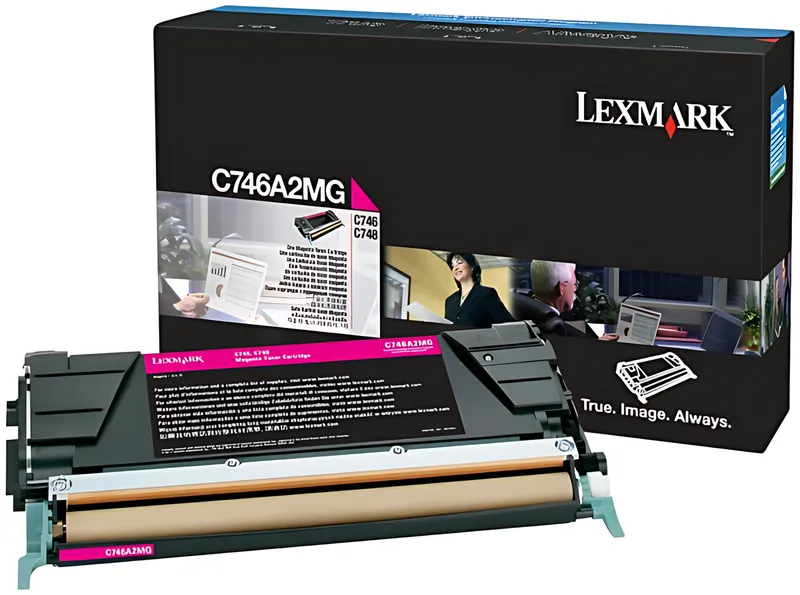 Lexmark C746A2MG Tonerkartusche magenta, 7.000 Seiten ISO/IEC 19798