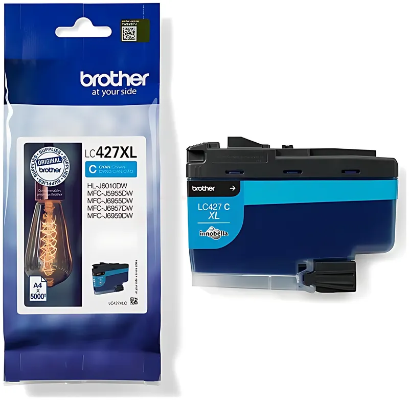 Brother LC-427XLC Cyan Patrone
