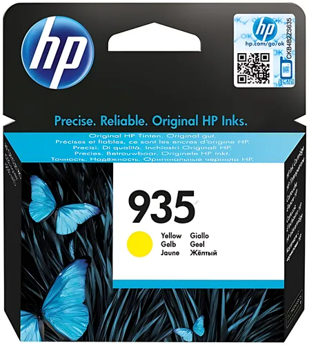 HP C2P22AE/935 Tintenpatrone gelb, 400 Seiten ISO/IEC 24711 4.5ml