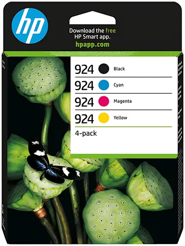 HP 6C3Z1NE/924 Tintenpatrone MultiPack Bk,C,M,Y 500pg + 3x400pg VE=4