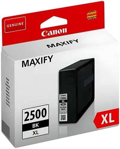 Canon 9254B001/PGI-2500XLBK Tintenpatrone schwarz, 2.500 Seiten ISO/IEC 24711 70,9ml