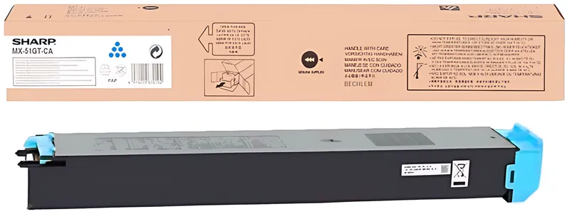 Sharp MX-51GTCA Toner cyan, 18.000 Seiten