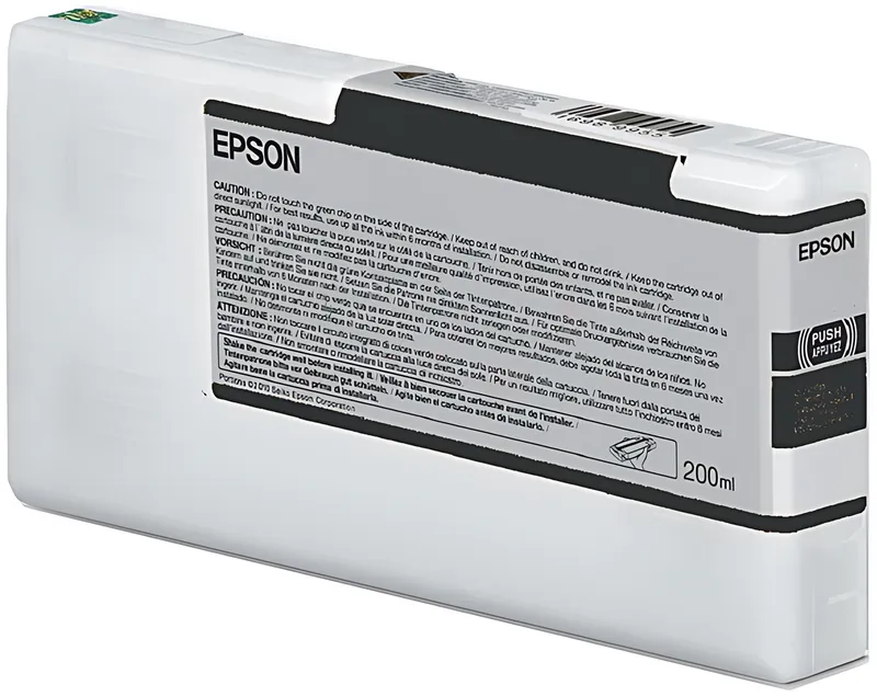 Epson C13T55W100 Tintenpatrone schwarz foto 200ml