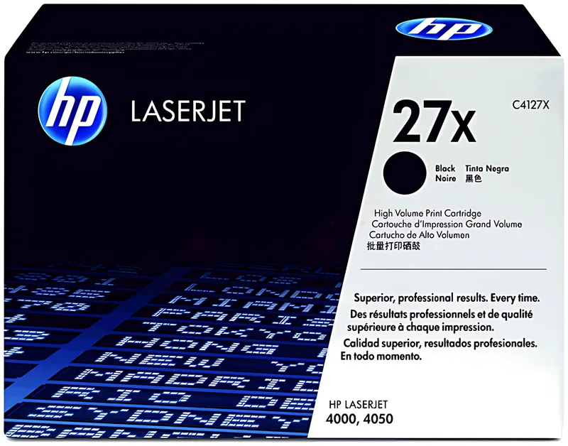 HP C4127X/27X Tonerkartusche schwarz, 10.000 Seiten ISO/IEC 19752