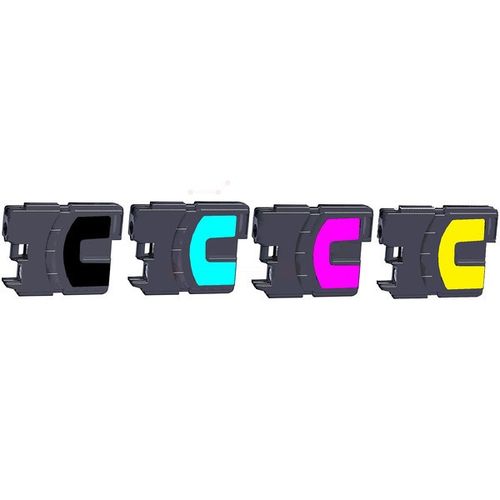 Kompatibel PRSBLC985 Tintenpatrone MultiPack Bk,C,M,Y VE=4 (ersetzt Brother LC985VALBP)