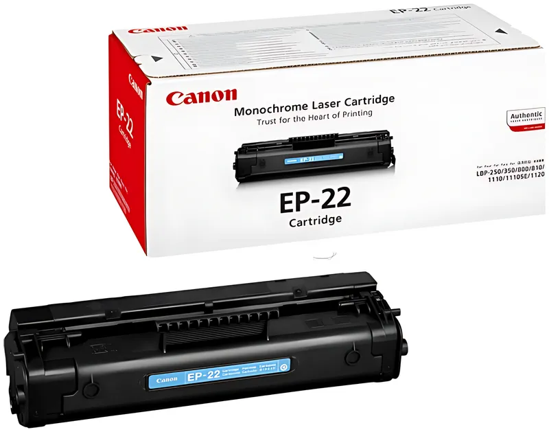 Canon 1550A003/EP-22 Tonerkartusche schwarz, 2.500 Seiten