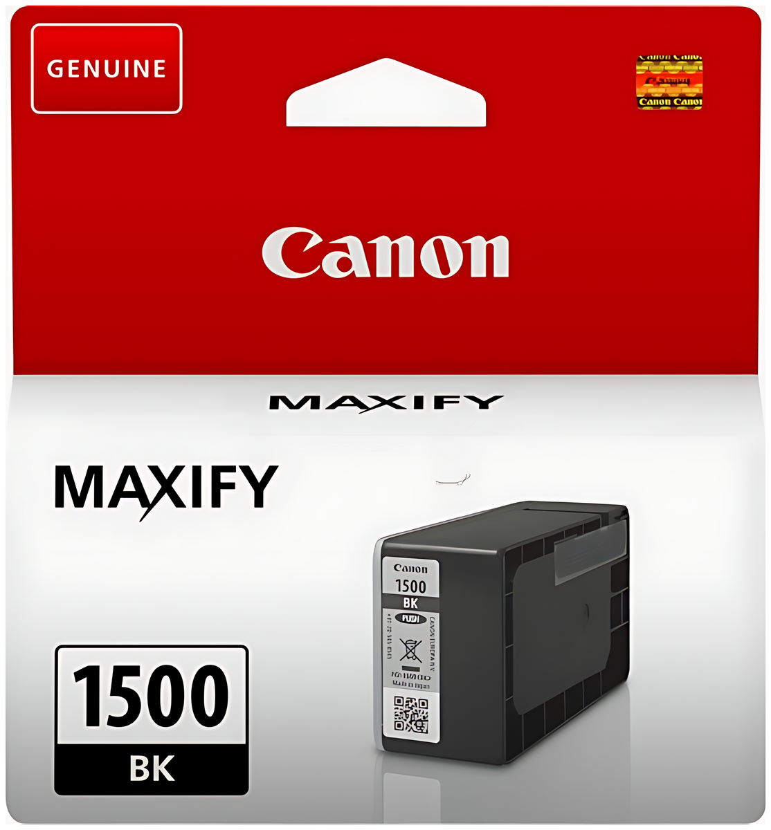 Canon 9218B001/PGI-1500BK Tintenpatrone schwarz, 400 Seiten ISO/IEC 19752 12.4ml