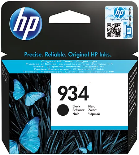 HP C2P19AE/934 Tintenpatrone schwarz, 400 Seiten ISO/IEC 24711 10ml