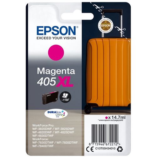 Epson C13T05H34010/405XL Tintenpatrone magenta High-Capacity, 1.100 Seiten 14.7ml
