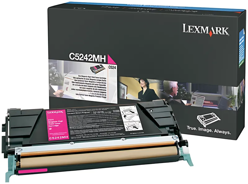 Lexmark C5242MH Toner-Kit magenta High-Capacity, 5.000 Seiten/5%