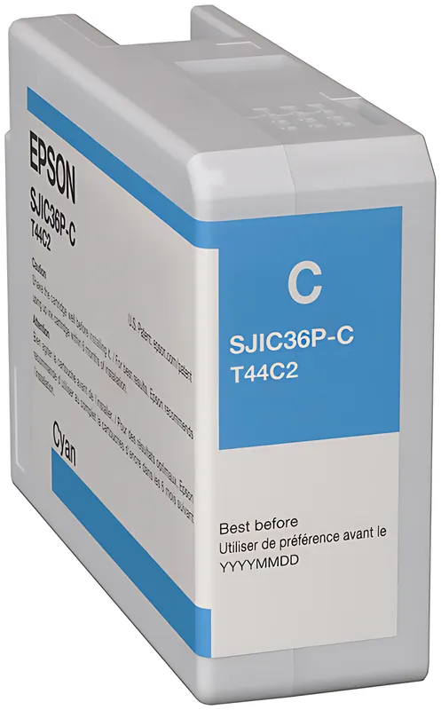 Epson C13T44C240/SJIC-36-P-C Tintenpatrone cyan 80ml