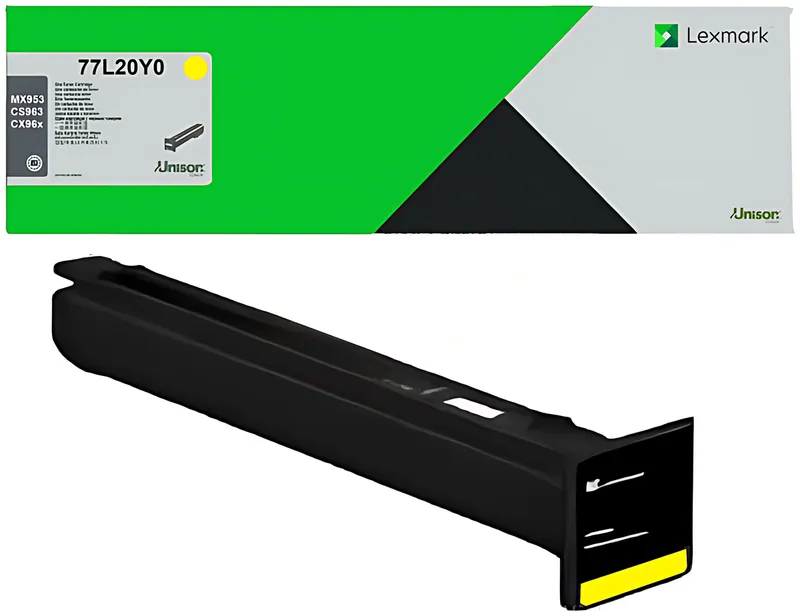Lexmark 77L20Y0 Toner-Kit gelb return program, 12.000 Seiten ISO/IEC 19752