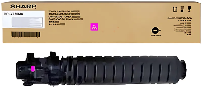 Sharp BP-GT70MA Toner-Kit magenta, 24.000 Seiten/5%