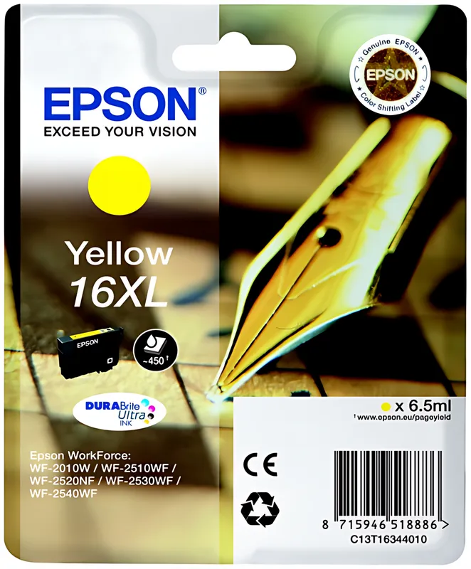 Gelbe 16XL Patrone