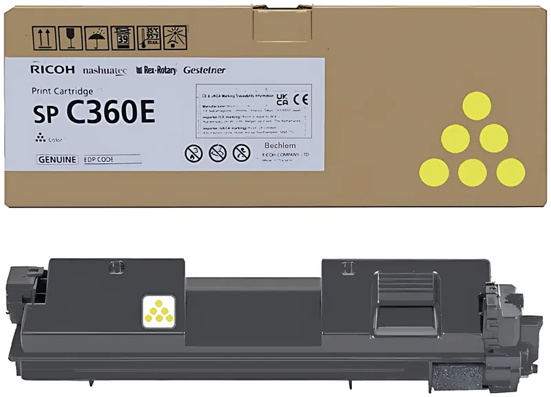 Ricoh SPC360E Toner Gelb