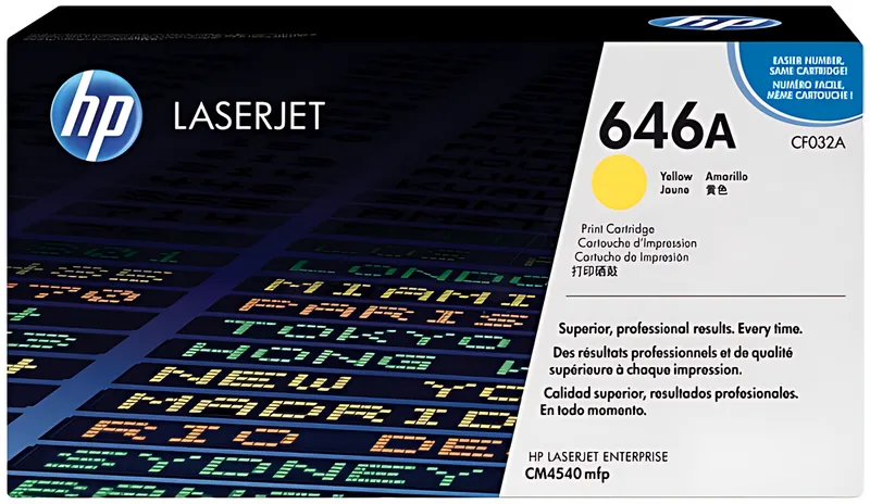 HP 646A Gelb Toner