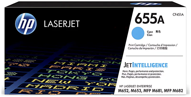 HP 655A Toner cyan