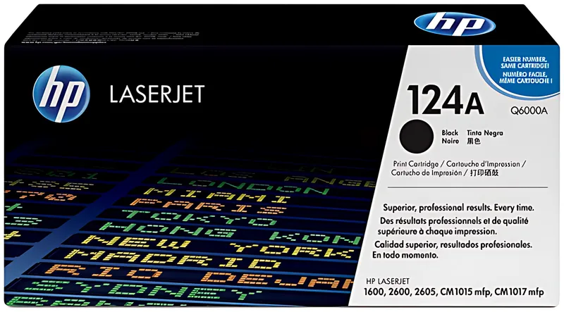 HP Q6000A/124A Tonerkartusche schwarz, 2.500 Seiten/5%
