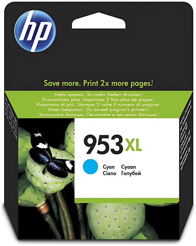HP 953XL Cyan Patrone