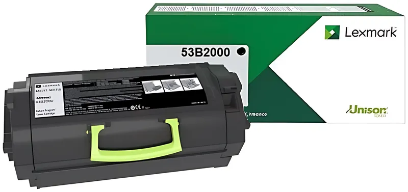 Lexmark 53B2000 Toner-Kit return program, 11.000 Seiten ISO/IEC 19752