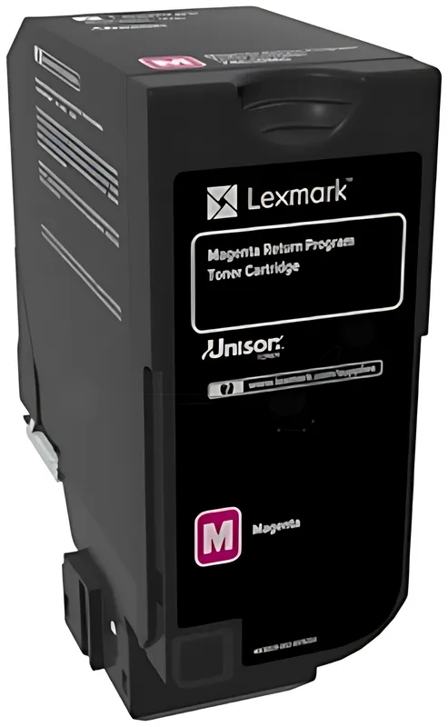 Lexmark 74C2HM0 Toner-Kit magenta return program, 12.000 Seiten ISO/IEC 19798
