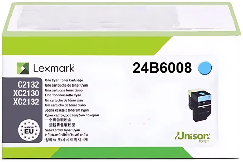 Lexmark 24B6008 Toner cyan, 3.000 Seiten