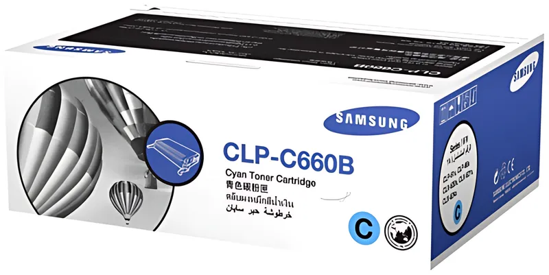 Samsung CLP-C660B/ELS/C660 Toner cyan, 5.000 Seiten ISO/IEC 19798