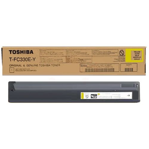 Toshiba 6AJ00000262/T-FC200EY Toner-Kit gelb, 33.600 Seiten