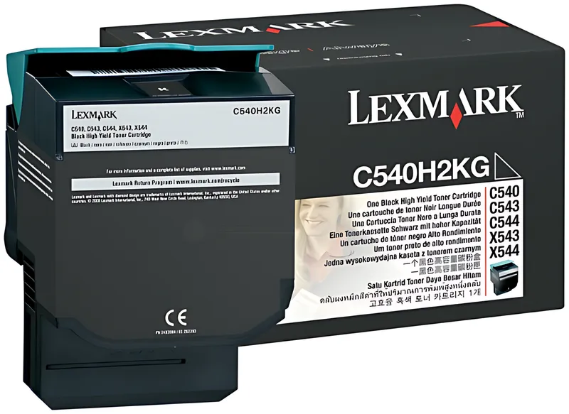 Lexmark C540H2KG Toner schwarz, 2.500 Seiten ISO/IEC 19798