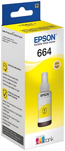 Epson C13T664440/664 Tintenflasche gelb, 6.500 Seiten 70ml
