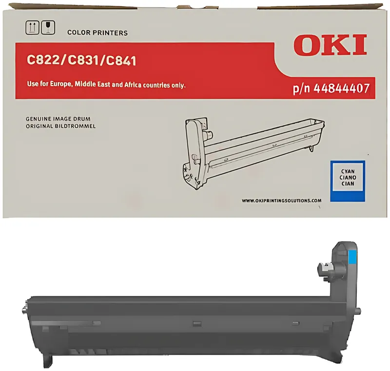 OKI 44844407 Drum Kit cyan, 30.000 Seiten ISO/IEC 19752