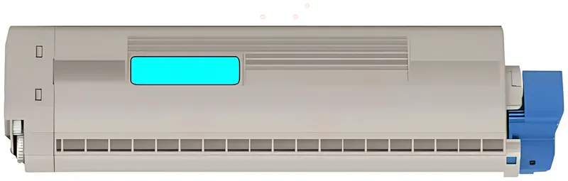 OKI 45862816 Toner-Kit cyan High-Capacity, 10.000 Seiten ISO/IEC 19798