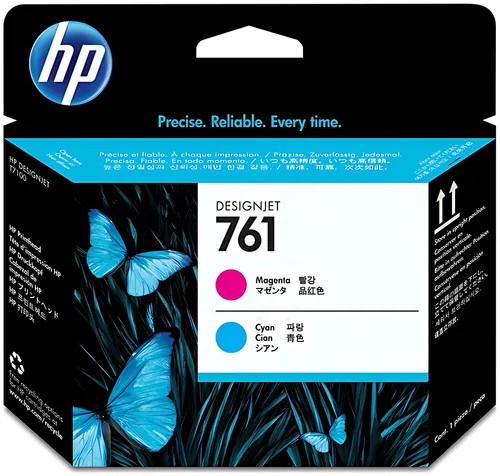 HP CH646A/761 Druckkopf cyan / magenta
