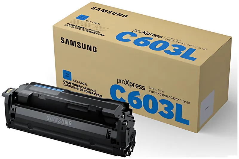 Samsung CLT-C603L/ELS/C603L Tonerkartusche cyan, 10.000 Seiten ISO/IEC 19752