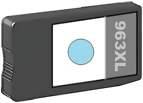Kompatibel PRIHP3JA23AE Tintenpatrone cyan, 700 Seiten (ersetzt HP 963)
