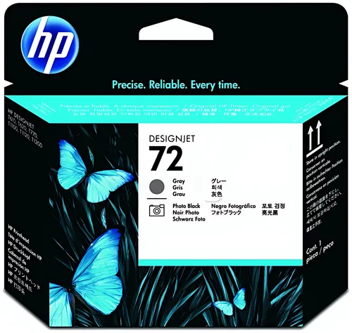 HP C9380A/72 Druckkopf grau + schwarz