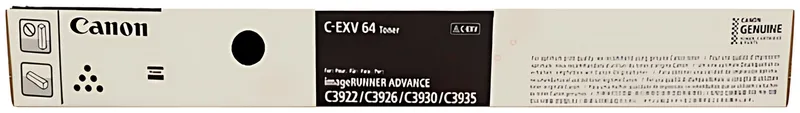 Canon 5753C002/C-EXV64 Toner schwarz, 38.000 Seiten ISO/IEC 19752