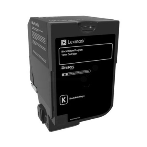 Lexmark 74C20K0 Toner-Kit schwarz return program, 3.000 Seiten ISO/IEC 19798