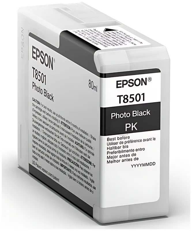 Epson C13T850100/T8501 Tintenpatrone schwarz foto 80ml
