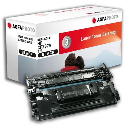 AgfaPhoto APTHP287AE Tonerkartusche, 9.000 Seiten 330 Gramm (ersetzt HP 87A/CF287A)