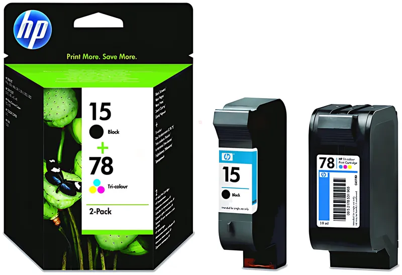 HP SA310AE/15+78 Druckkopfpatrone Multipack schwarz + color 500 pg + 560 pg VE=2