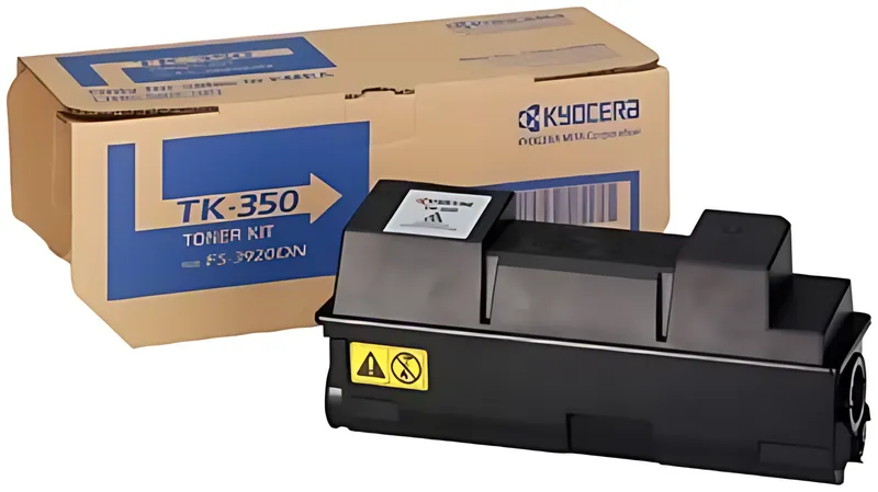 Kyocera 1T02LX0NLC/TK-350 Toner-Kit, 15.000 Seiten ISO/IEC 19752